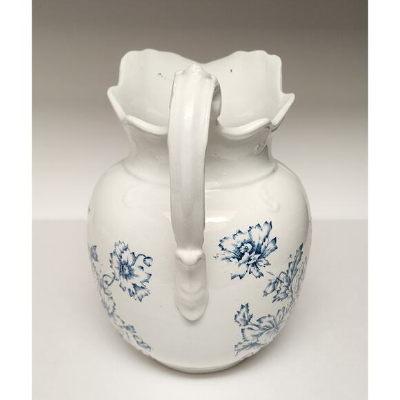 Warranted England Antique 1940s 5pc Pitcher/ Basin Wash Set Super Rare Find - Picture 13 of 16